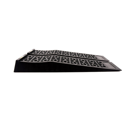 B-G RACING Auffahrrampen Low Rise schwarz (2 Stück)