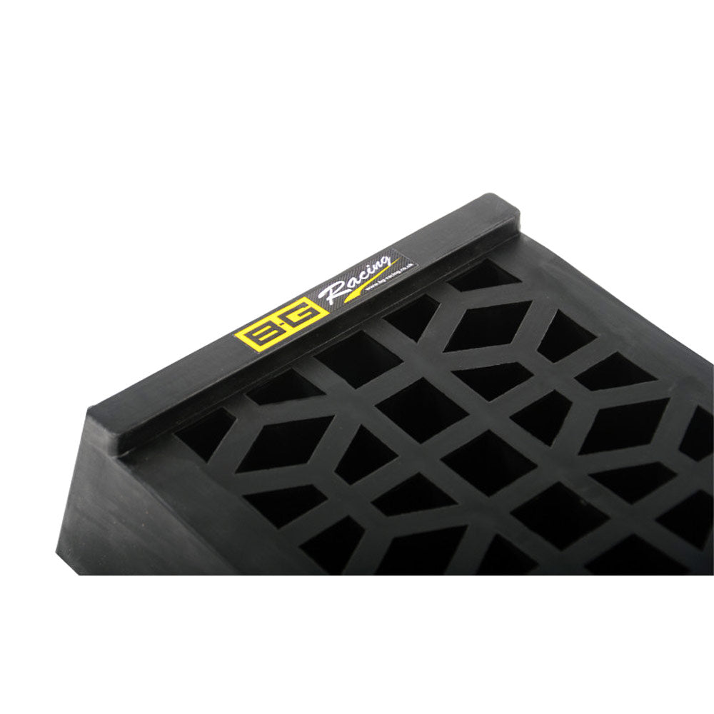 B-G RACING Auffahrrampen Low Rise schwarz (2 Stück)