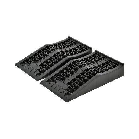 B-G RACING Auffahrrampen Low Rise Wide schwarz (2 Stück)