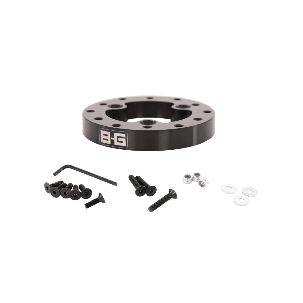 B-G RACING Lenkrad Adapter 3x50,8mm auf 6x70mm / 6x74mm (Aluminium)