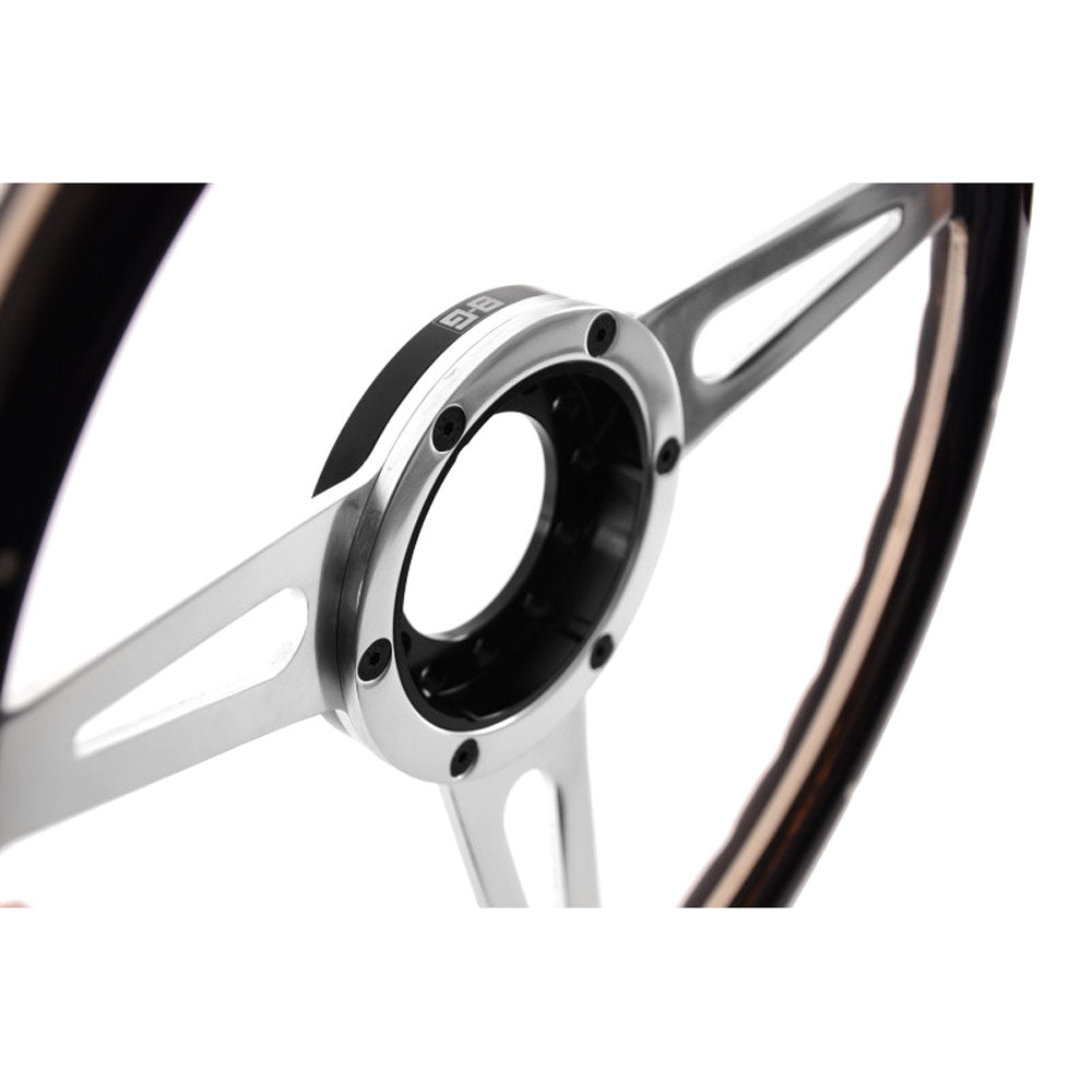 B-G RACING Lenkrad Adapter 6x70mm / 6x74mm auf 6x101mm / 9x101,6mm (Aluminium)