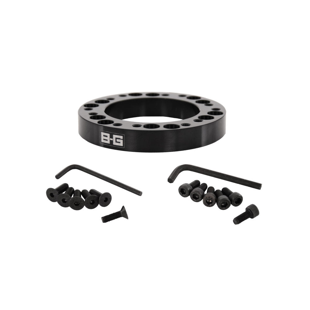 B-G RACING Lenkrad Adapter Sportlenkrad 6x70mm auf 6x74mm (Aluminium)