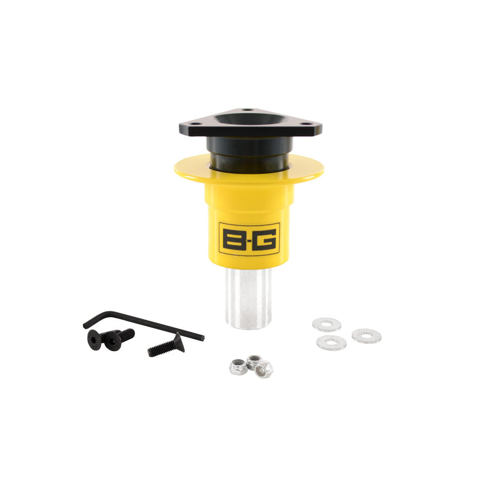B-G Racing Snap Off Quick Release Race Lenkrad Schnellverschluss 3-Punkt zum Einschweissen (FIA)