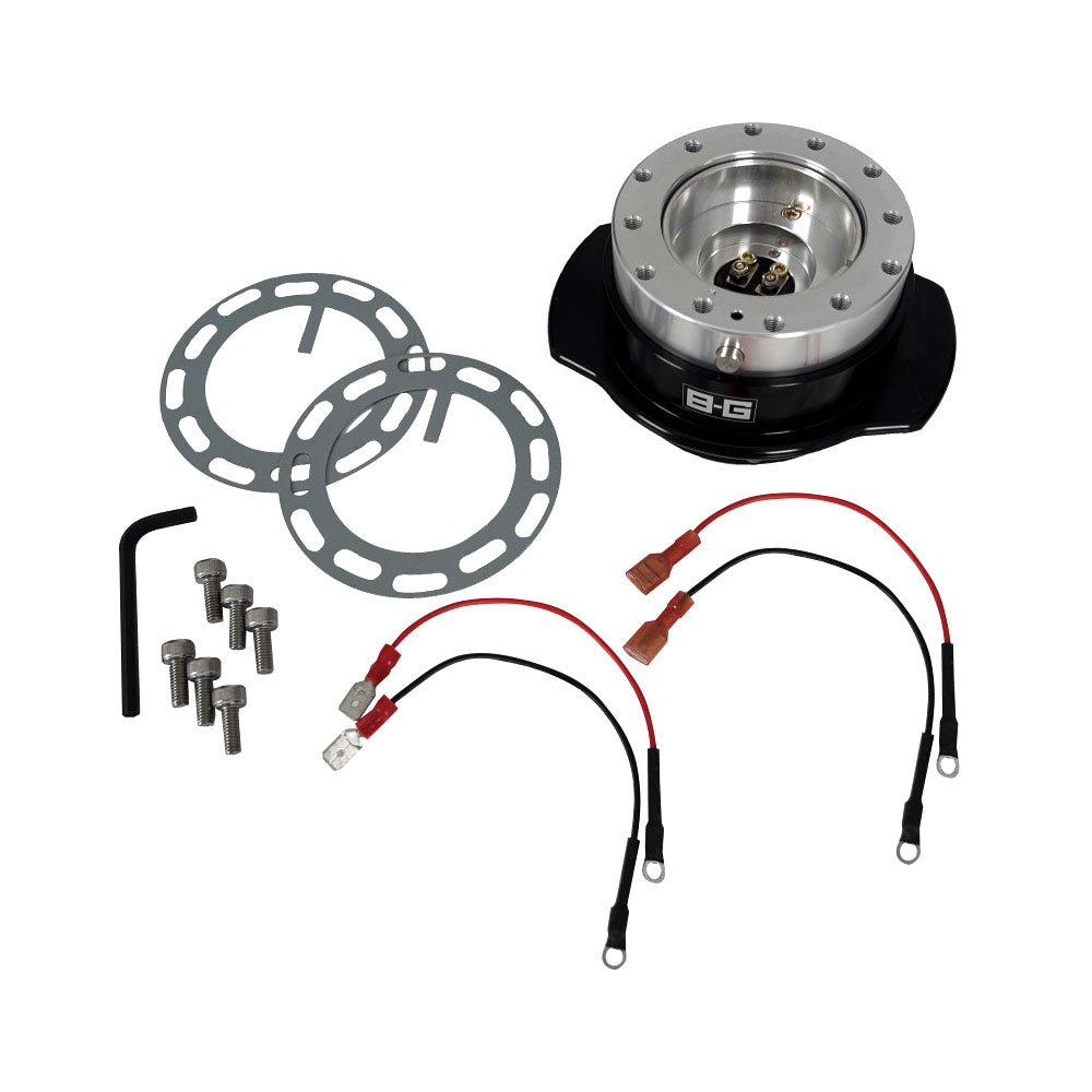 B-G Racing Snap Off Quick Release Race Lenkrad Schnellverschluss (Aluminium)