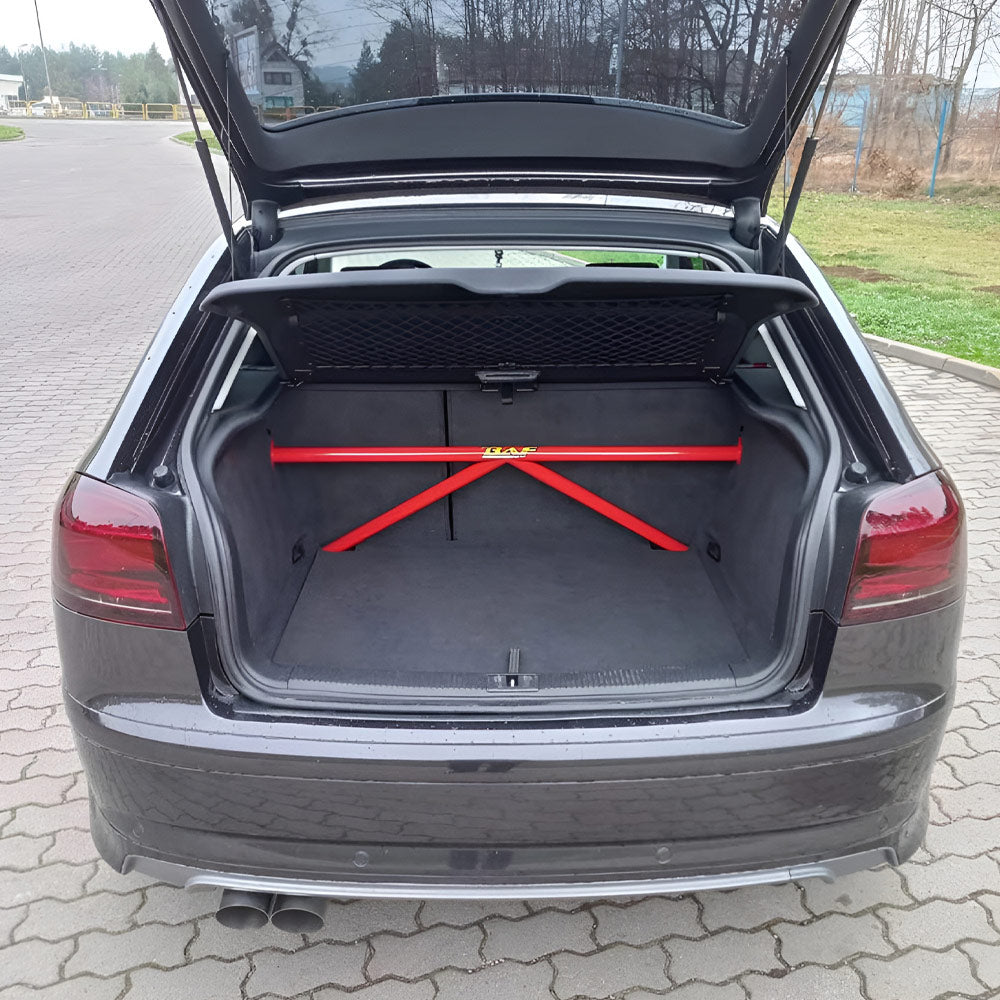 BAF MOTORSPORT Versteifungsstrebe passend für Audi A3 8P (4-Punkt / eintragungsfrei)