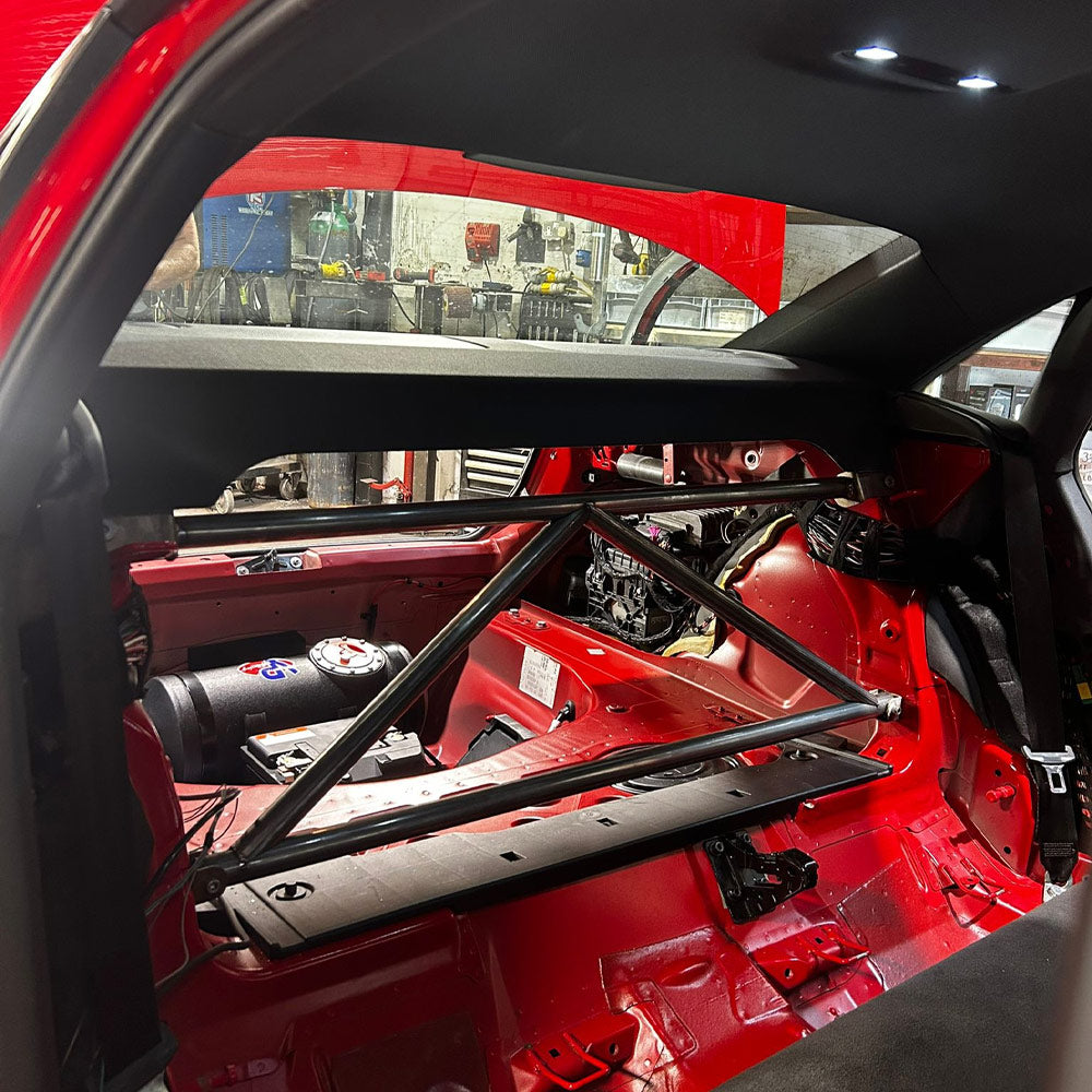 BAF MOTORSPORT Versteifungsstrebe passend für Audi S4 B8 / B8.5 Limousine & Avant (4-Punkt / eintragungsfrei)