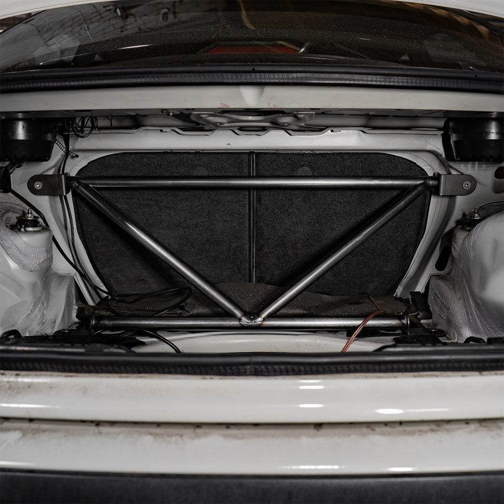 BAF MOTORSPORT Versteifungsstrebe passend für BMW E36 Coupe (4-Punkt / eintragungsfrei)