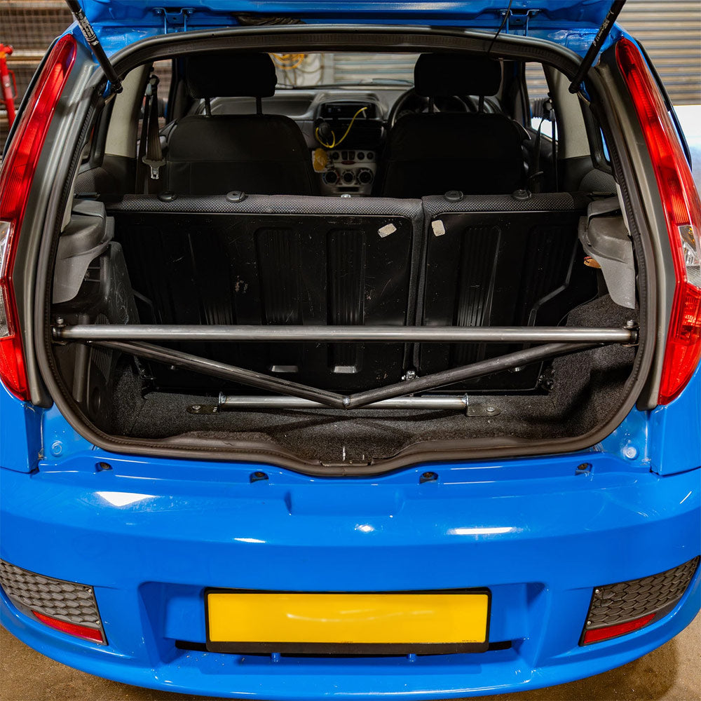 BAF MOTORSPORT Versteifungsstrebe passend für Fiat Punto 188 (4-Punkt / eintragungsfrei)