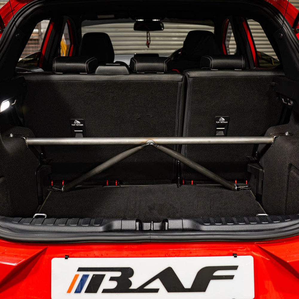 BAF MOTORSPORT Versteifungsstrebe passend für Ford Puma ST MK2 (4-Punkt / eintragungsfrei)