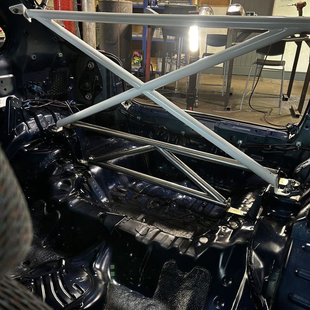 BAF MOTORSPORT Versteifungsstrebe passend für Honda Civic EK (4-Punkt / eintragungsfrei)