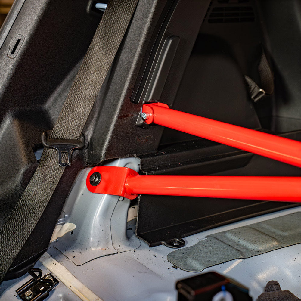 BAF MOTORSPORT Versteifungsstrebe passend für Hyundai i20 BC3 (4-Punkt / eintragungsfrei)