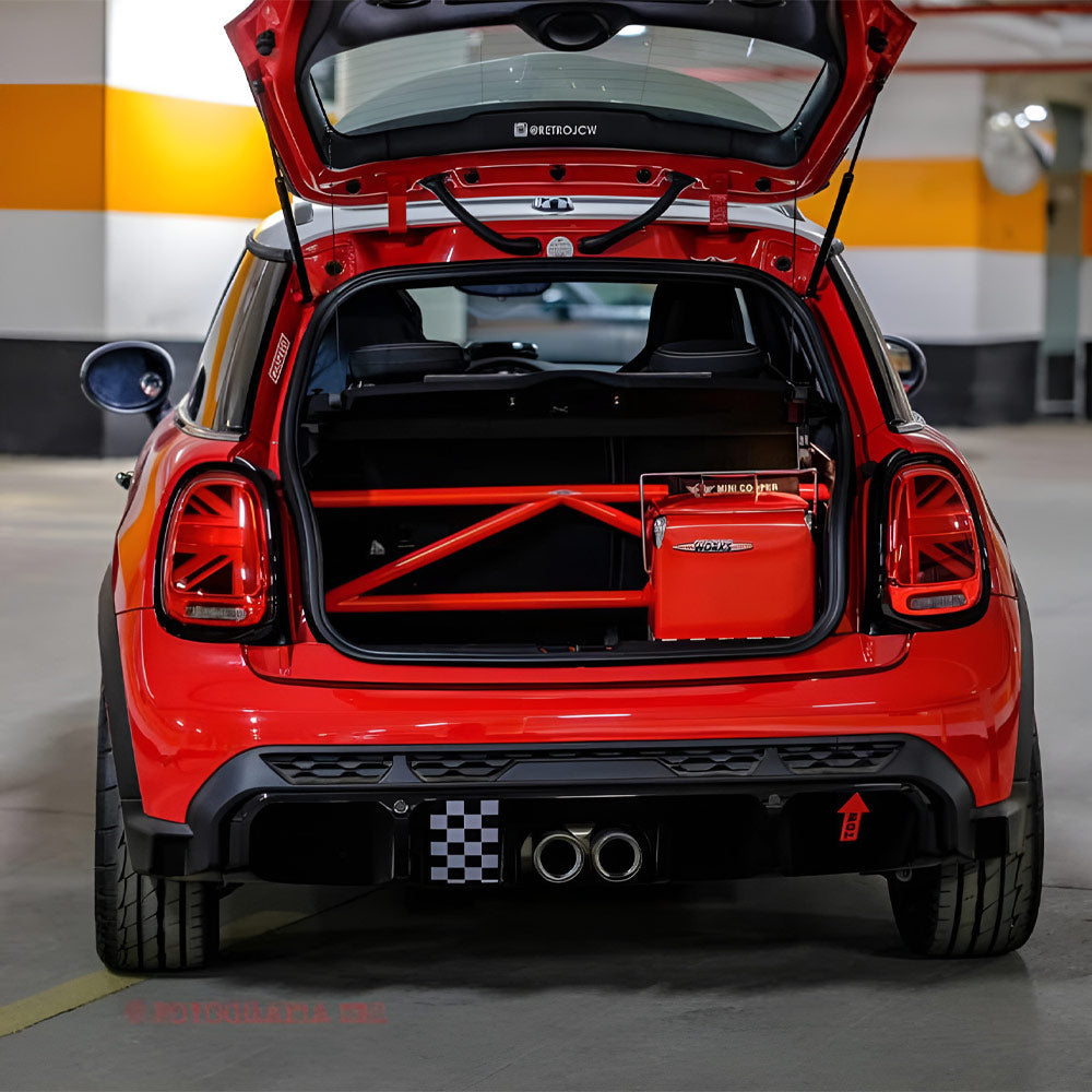 BAF MOTORSPORT Versteifungsstrebe passend für Mini Cooper F56 (4-Punkt / eintragungsfrei)
