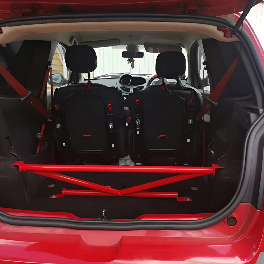 BAF MOTORSPORT Versteifungsstrebe passend für Renault Twingo II (4-Punkt / eintragungsfrei)