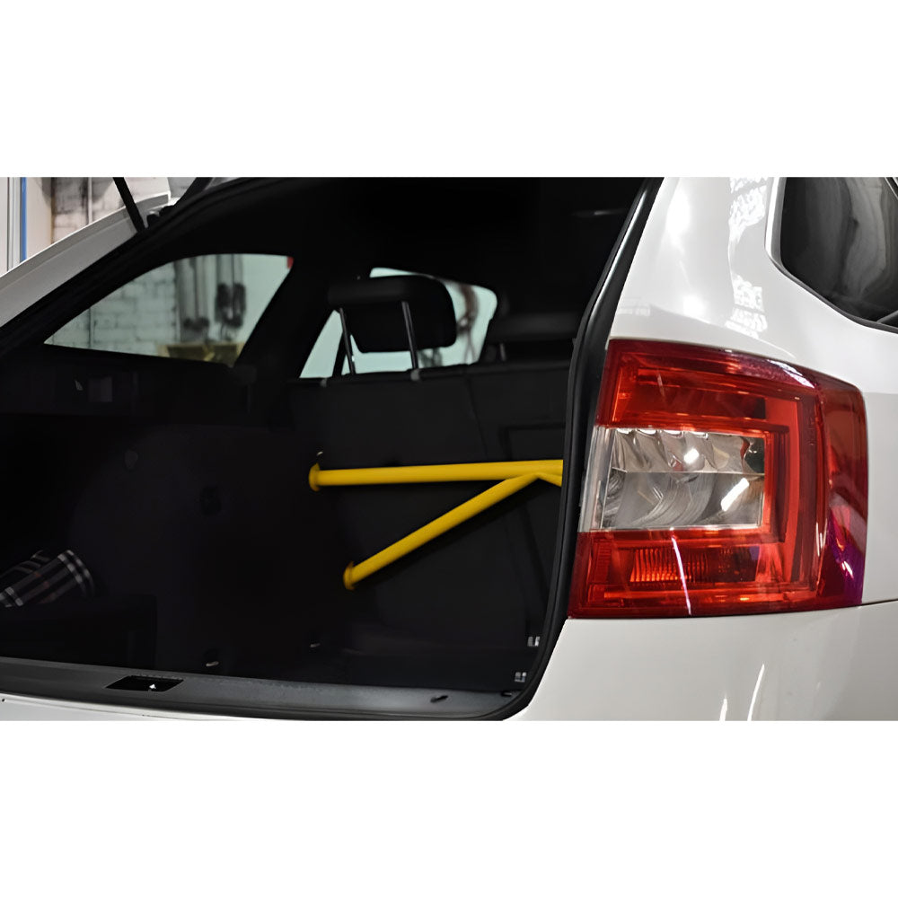 BAF MOTORSPORT Versteifungsstrebe passend für Skoda Octavia III 5E (4-Punkt / eintragungsfrei)