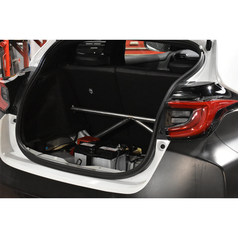 BAF MOTORSPORT Versteifungsstrebe passend für Toyota GR Yaris (4-Punkt / eintragungsfrei)
