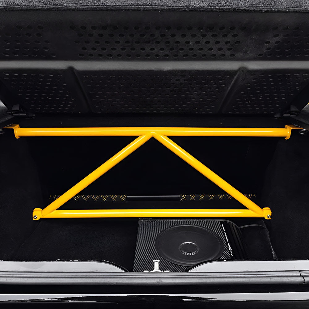 BAF MOTORSPORT Versteifungsstrebe passend für VW Golf 2 (4-Punkt / eintragungsfrei)