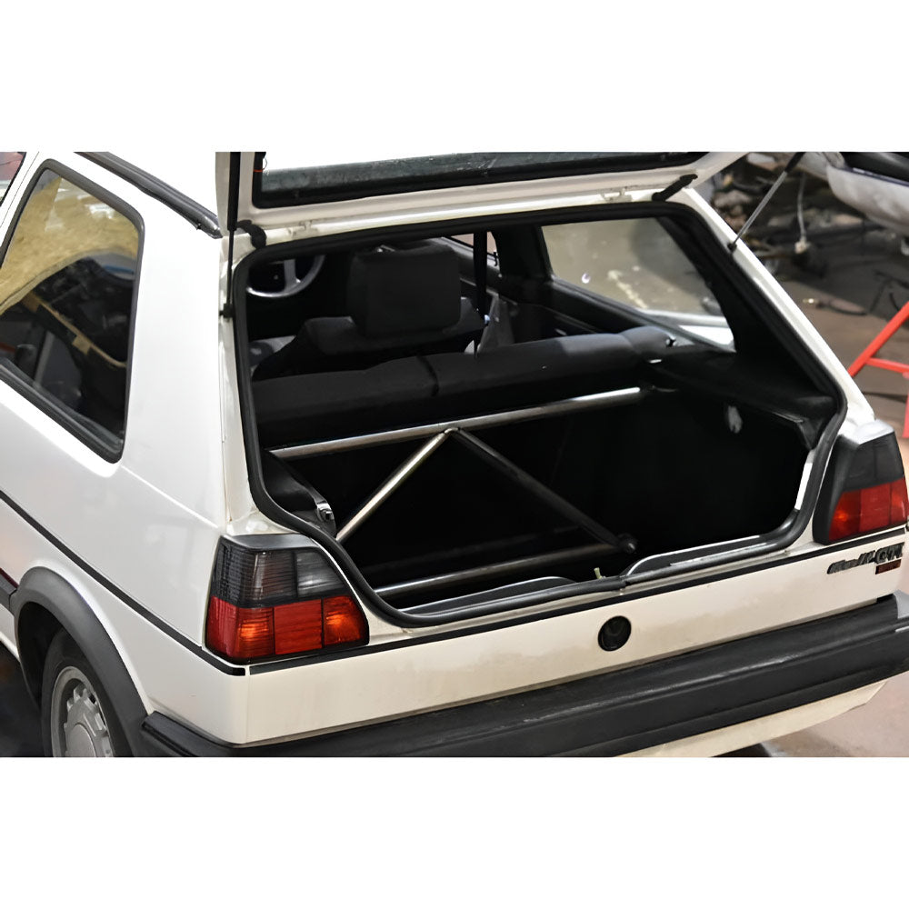 BAF MOTORSPORT Versteifungsstrebe passend für VW Golf 2 (4-Punkt / eintragungsfrei)