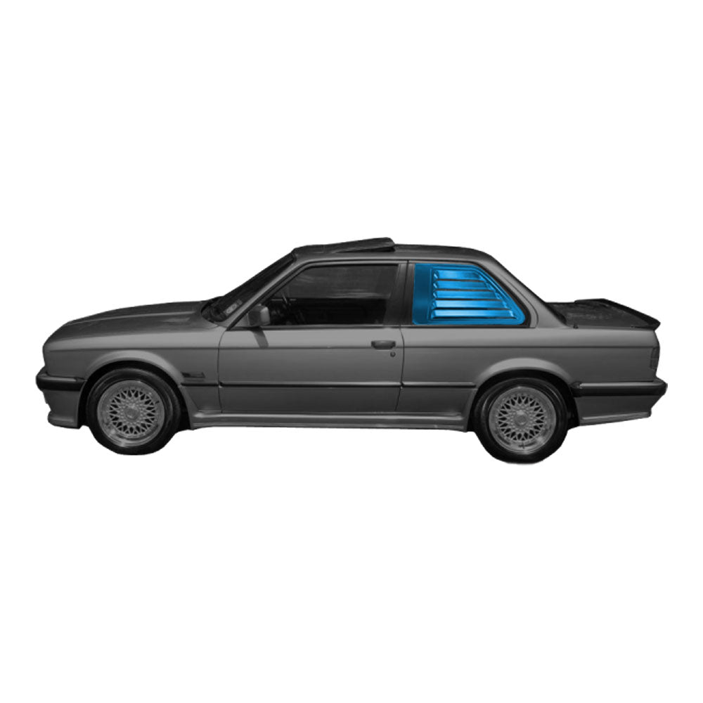 SEKCUSTOMS Seitenfenster Abdeckung Louver BMW E30 Coupe - PARTS33 GmbH