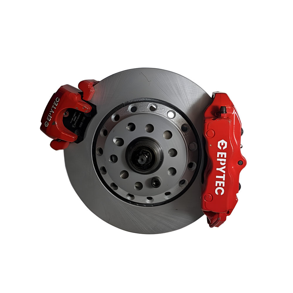 EPYTEC Bremssattel Adapter passend für VW Golf 1 2 3 Caddy Scirocco Jetta Passat Corrado für 4-Kolben Sattel mit 310x22mm Bremsscheibe Hinterachse