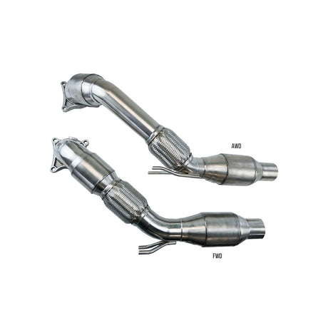 BULL-X Downpipe passend für Audi TT 8J 1.8 – 2.0 TFSI (eintragungsfrei)