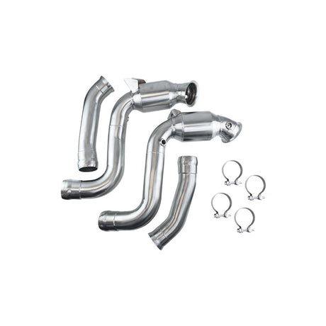 BULL-X Downpipe passend für Mercedes-Benz W205 C63 / C63S AMG 4.0L V8 Biturbo