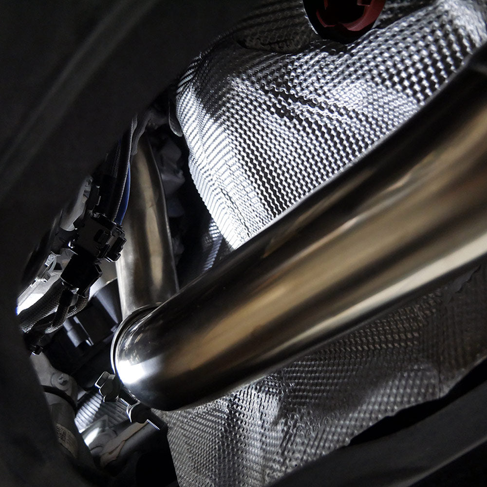 BULL-X Downpipe passend für Mercedes-Benz W205 C63 / C63S AMG 4.0L V8 Biturbo