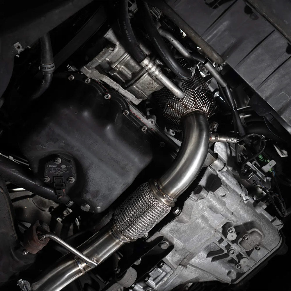 BULL-X Downpipe passend für VW Golf 6 Polo 6R / Audi A1 8X / Skoda / Seat 1.2 T(F)SI EA111 (eintragungsfrei)