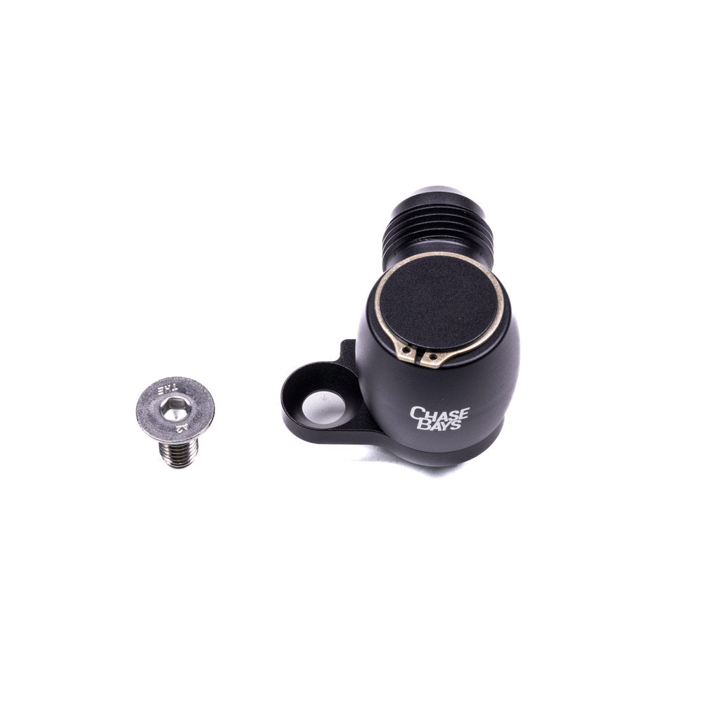 CHASE BAYS 10AN Servopumpen-Adapter passend für Toyota 1JZ / 2JZ / 3S (Aluminium)