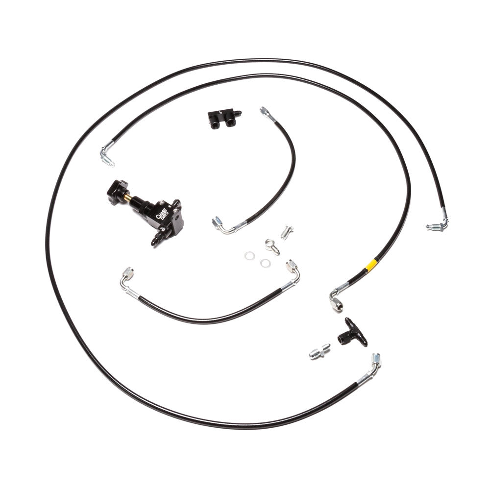 CHASE BAYS Bremsleitung Relocation Kit für OEM Bremszylinder passend für BMW E36