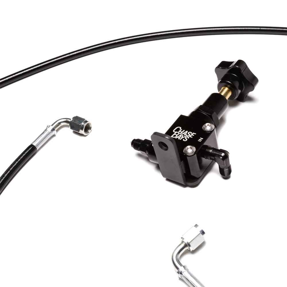 CHASE BAYS Bremsleitung Relocation Kit für OEM Bremszylinder passend für BMW E36