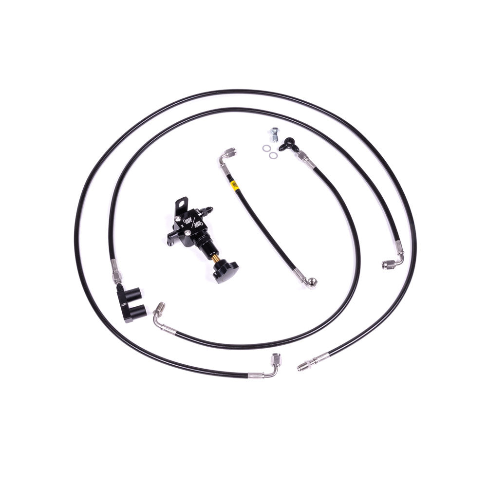 CHASE BAYS Bremsleitung Relocation Kit für OEM Bremszylinder passend für Chevrolet Corvette C5 C6