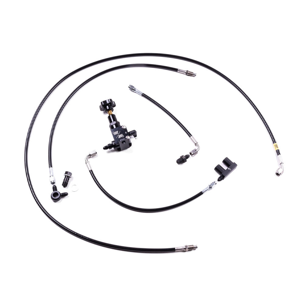 CHASE BAYS Bremsleitung Relocation Kit für OEM Bremszylinder passend für Toyota GT86 GR 86 / Subaru BRZ