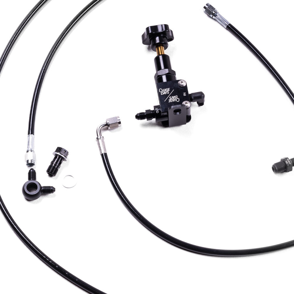 CHASE BAYS Bremsleitung Relocation Kit für OEM Bremszylinder passend für Toyota GT86 GR 86 / Subaru BRZ