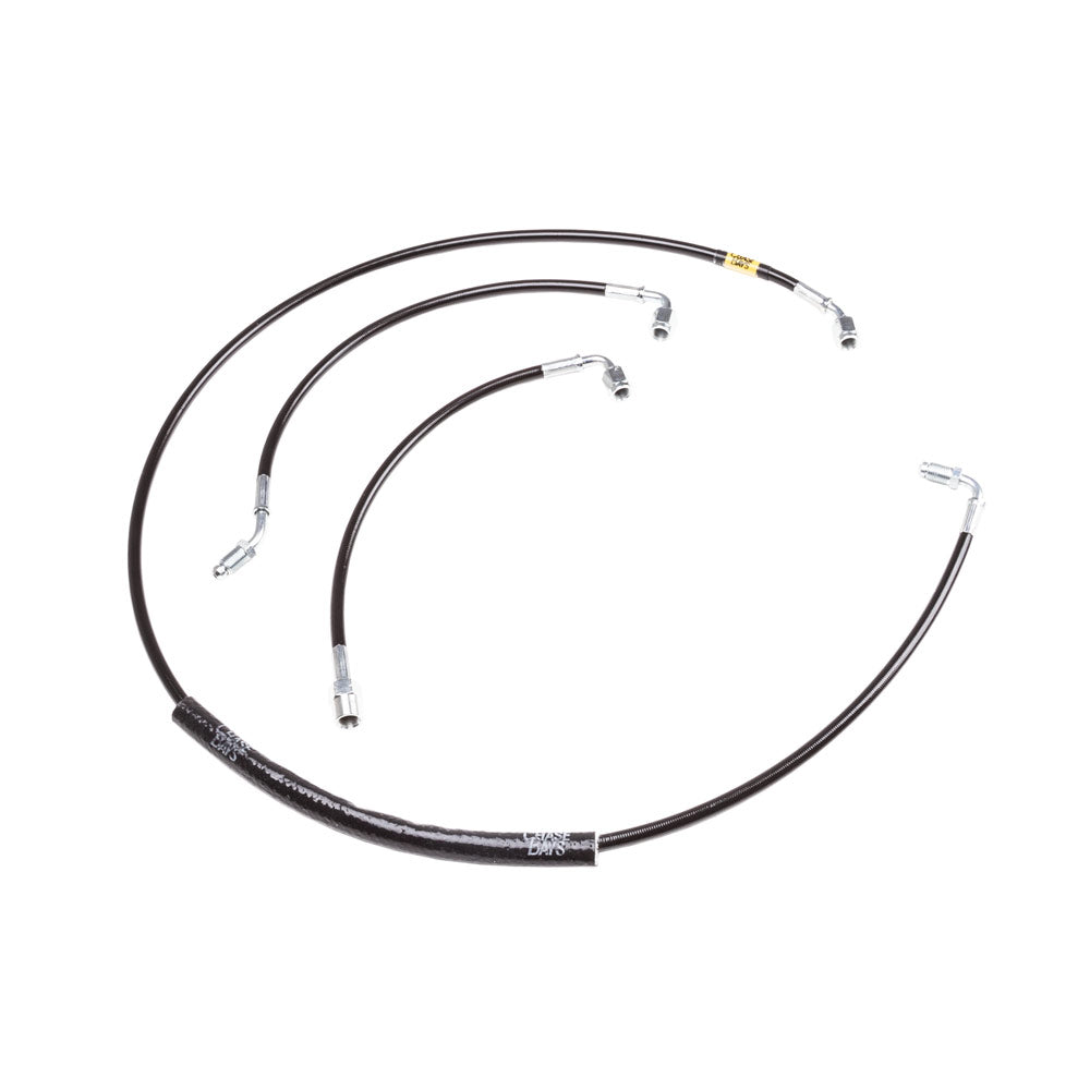 CHASE BAYS Bremsleitung Relocation Kit für Zweikolben Brake Booster Eliminator passend für Toyota JZX90 JZX100