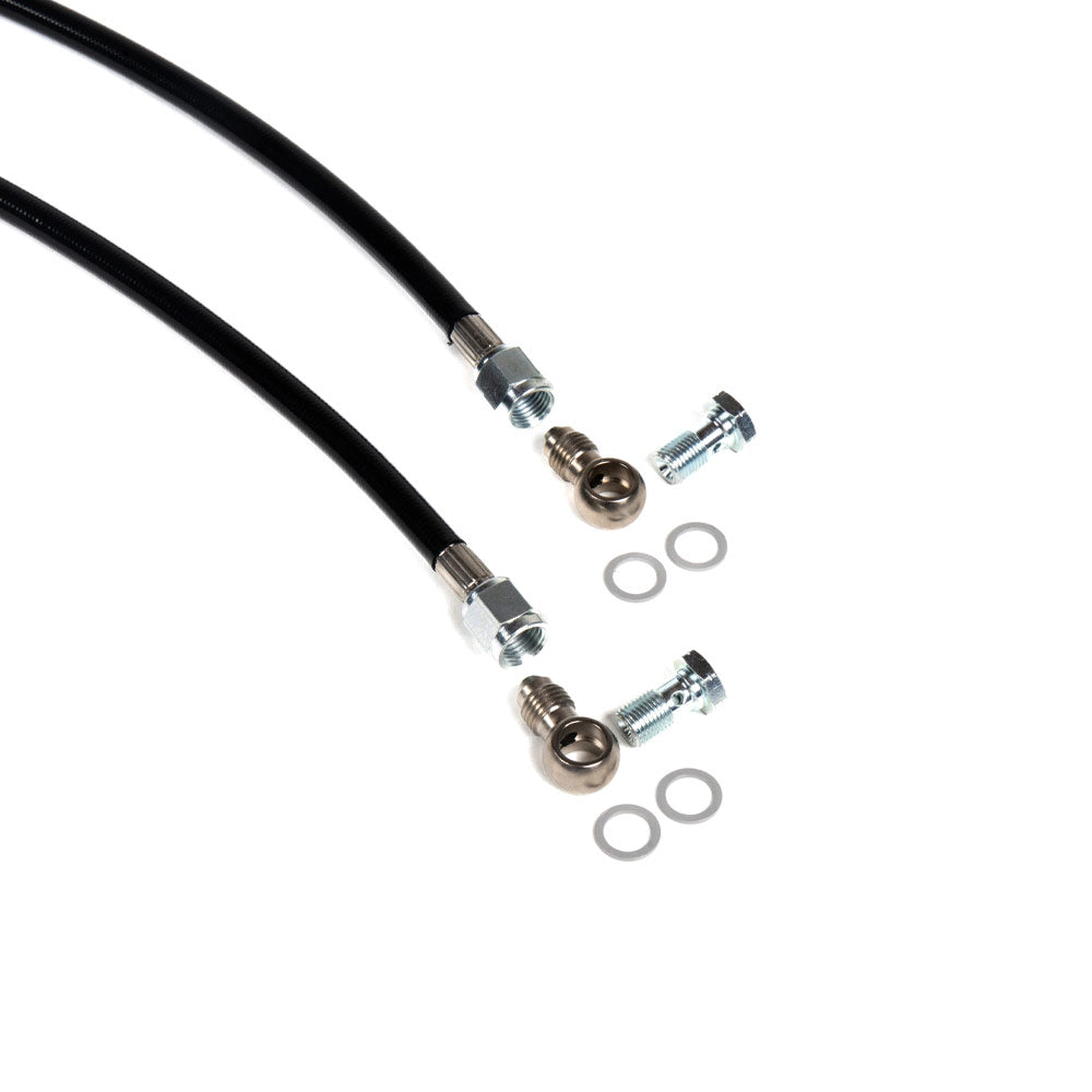 CHASE BAYS Bremsleitung Relocation Kit mit ABS für Zweikolben Brake Booster Eliminator passend für Toyota GT86 GR86 / Subaru BRZ