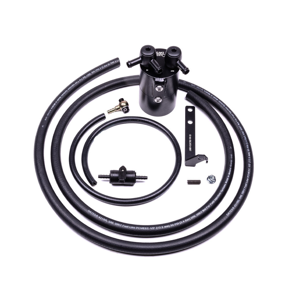 CHASE BAYS Dual-Side Ölabscheider Catchtank Kit passend für Toyota GT86 GR86 / Subaru BRZ