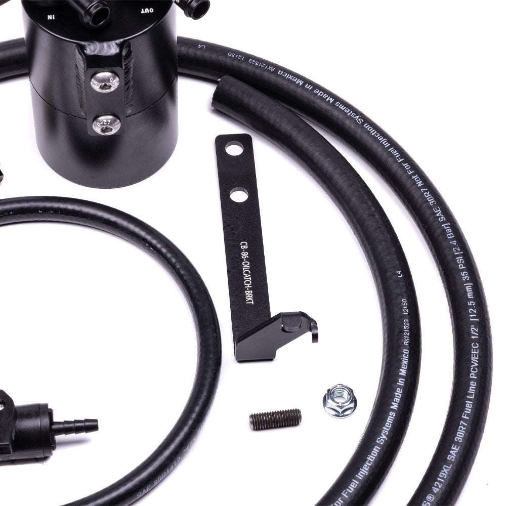CHASE BAYS Dual-Side Ölabscheider Catchtank Kit passend für Toyota GT86 GR86 / Subaru BRZ