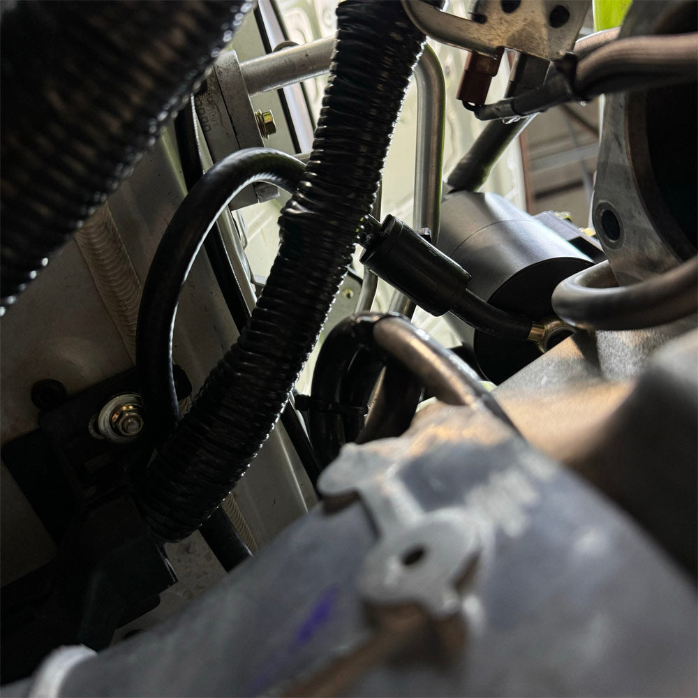 CHASE BAYS Ölrücklauf Leitung für Catchtank