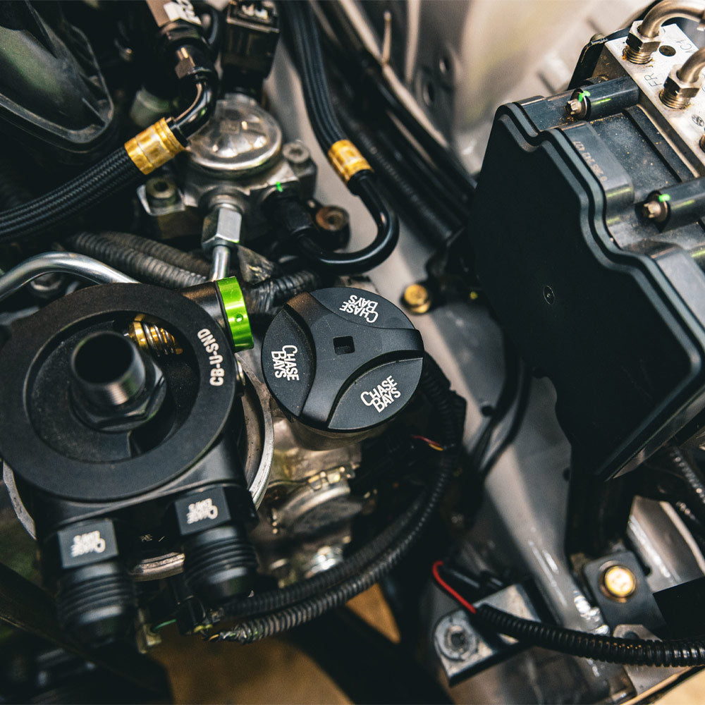 CHASE BAYS Öleinfülldeckel passend für Honda / Nissan / Subaru (Aluminium)