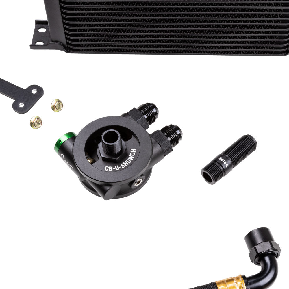 CHASE BAYS Ölkühler Kit passend für Nissan S13 S14 S15 mit RB20 RB25 RB26 Motor