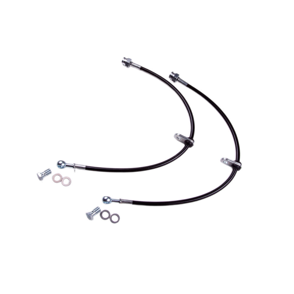 CHASE BAYS verlängerte Bremsleitung Set Bremssattel passend für Toyota GT86 GR86 / Subaru BRZ