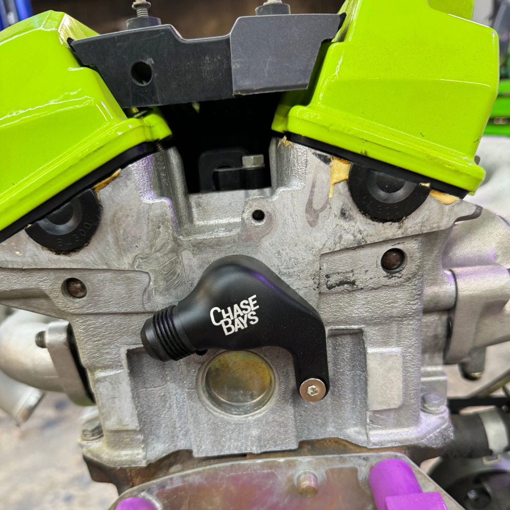 CHASE BAYS Zylinderkopf-Ölrücklauf Kit passend für Nissan RB20 RB25 RB26