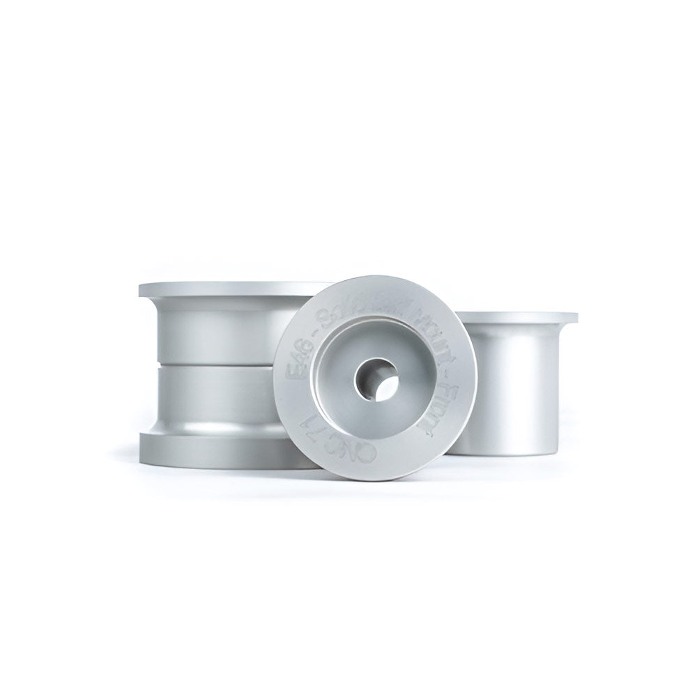 CNC71 Differentialaufhängung Buchsen Set starr passend für BMW E46 (Aluminium)