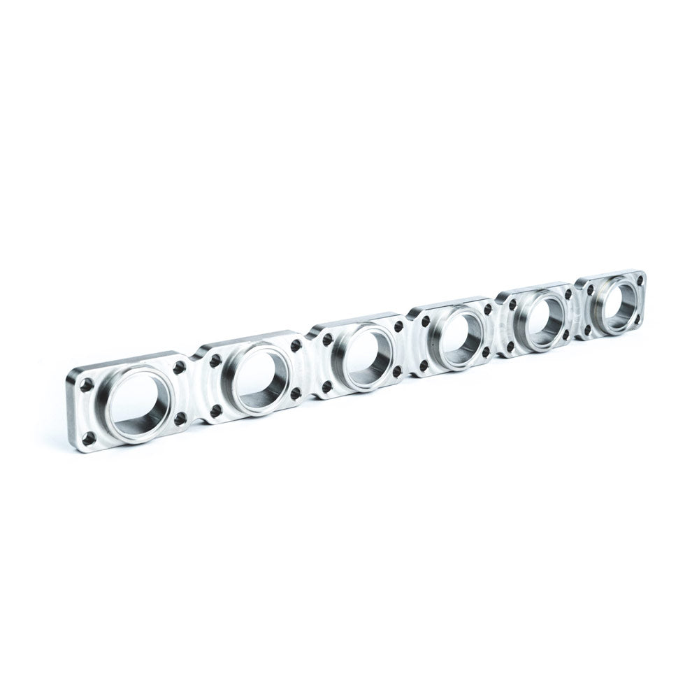 CNC71 Edelstahl Abgaskrümmer Flansch passend für BMW M50 / M52 / M54 (42,4 mm)
