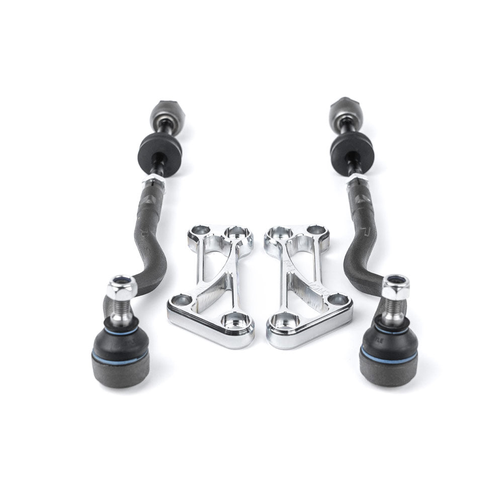 CNC71 Lenkwinkeladapter Set passend für BMW E36 E46 (Stahl)