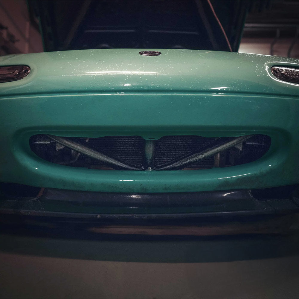 CYBUL Bash Bar passend für Mazda MX-5 NA/NB vorne mit Jacking Point für Wagenheber