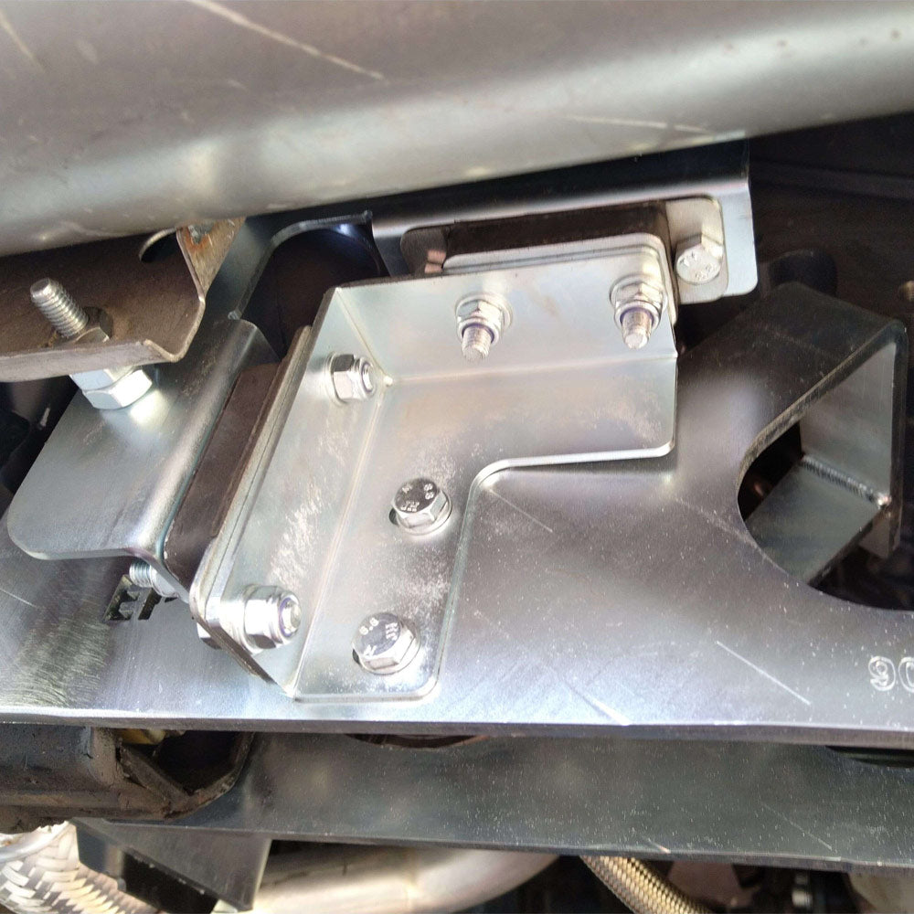 EPYTEC Auspuffhalterung Winkelbleche passend für VW T3 mit 1.9l TDI Motor