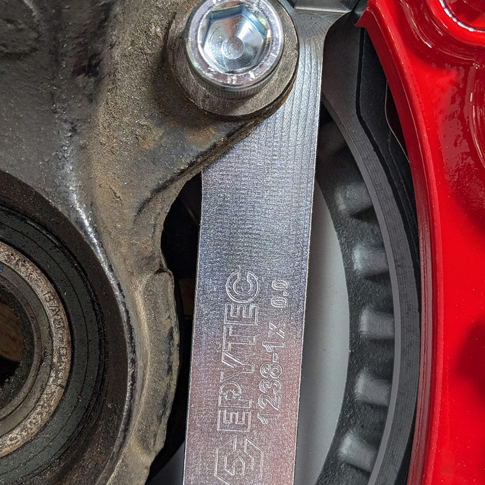 EPYTEC Bremsanlagen Kit passend für Audi A4 S4 B5 A6 C5 / VW Passat 3B / Skoda Superb auf 6-Kolben Porsche Sattel mit 375×36 Bremsscheibe Vorderachse