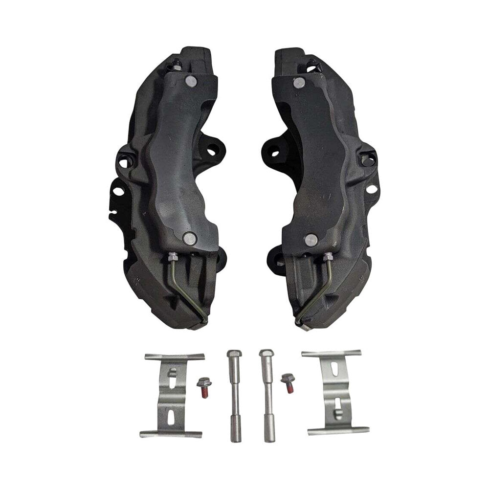 EPYTEC Bremssattel Kit passend für Audi Q7 / VW Touareg / Porsche Cayenne auf 6-Kolben Porsche ZR18/ZL18 Sattel für 30–34 mm Bremsscheiben Vorderachse