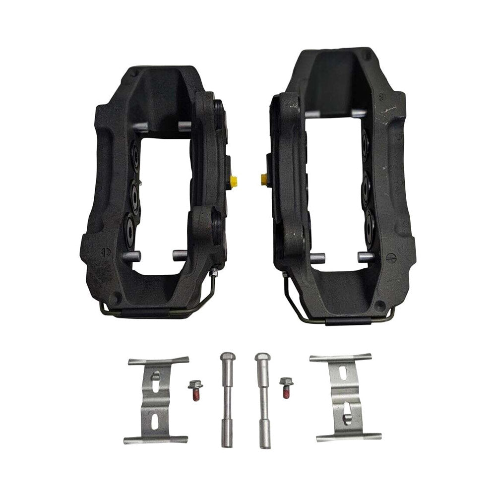 EPYTEC Bremssattel Kit passend für Audi Q7 / VW Touareg / Porsche Cayenne auf 6-Kolben Porsche ZR18/ZL18 Sattel für 30–34 mm Bremsscheiben Vorderachse